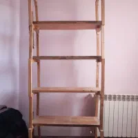 قفسه   چوبی|کتابخانه، شلف، قفسه‌های دیواری|کرمان, |دیوار