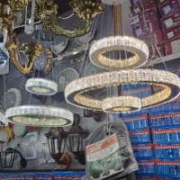 لوستر الدی فانتزی گرد و مربع شب عید