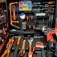 کیت دریل شارژی ۴۰ پارچه اصلی ادون edon