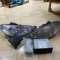 چراغ ۲۰۶ ظبط باند فابریک پراید