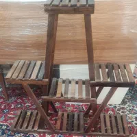 استند چوبی گلدان