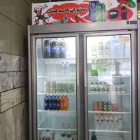 یخچال ویترینی دودرب نوشابه