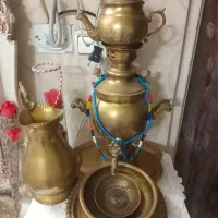 سماور زغالی برنجی قدیمی ۵۰۰۰۰۰۰