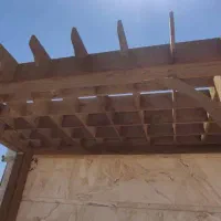 پله گردچوب کابینت آلاچیق کلبه خانه چوبی روف گاردن|خدمات پیشه و مهارت|مشهد, کشاورز|دیوار