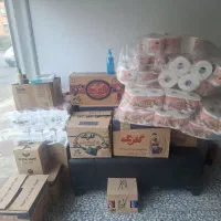 لوازم شوینده و دستمال و سلولزی .