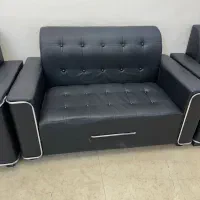 ست مبلمان اداری چهار نفره چرمی|مبلمان اداری|اصفهان, باغ زرشک|دیوار