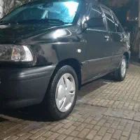 پراید مدل 86 مشکی کامل سالم