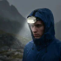 فروش چراغ پیشانی سنسوردار led 5 حالت نور