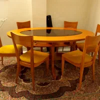 میز وصندلی غذاخوری ۶ نفره