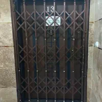 درب آکاردئونی باچهارچوب/۱۲۰در۲۱۰/کاملاسالم و سنگین