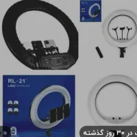 رینگ لایت در حد نو|دوربین عکاسی و فیلم‌برداری|فولادشهر, مسکن مهر فولادشهر|دیوار