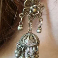 گوشواره نقره قدیمی