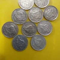 ست کامل ۵۰ریالی مسی ۰