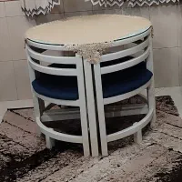 میز نهار خوری گرد