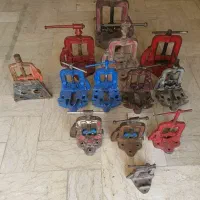 گیره لوله کشی صحرایی رکس ژاپن سه 3 پایه گیر ابزار