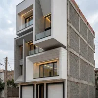 طراحی نما و طراحی داخلی ساختمان و رندر سه‌بعدی