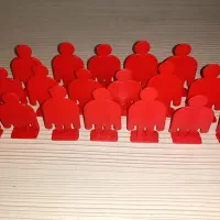 ساچمه یا تیر تفنگ اسباب بازی(بدون لبه)و آدمک سیبل|اسباب‌‌بازی|بهارستان, |دیوار
