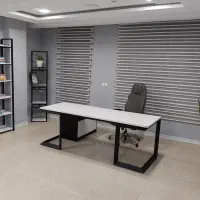 میز ایلین پایه فلزی مدیریت کنفرانسی کلاسیک کارن
