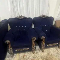 مبل سلطنتی در حد نو تمیز|مبلمان خانگی و میز عسلی|تهران, راه آهن|دیوار