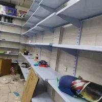 قفسه فلزی در حد نو تمام سفید|فروشگاه و مغازه|قم, باغ شریفی|دیوار