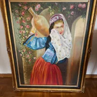 نابلو نقاشی کار آقای سعید دستان|تابلو، نقاشی، عکس|تهران, شهرک غرب|دیوار