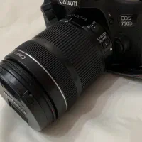 دوربینcanon750D لنز18-135