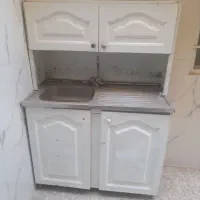 کابینت فلزی سینک استیل شیر ظرفشویی|مصالح و تجهیزات ساختمان|گلستان (تهران), |دیوار