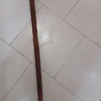 عصای کار دست چوبی