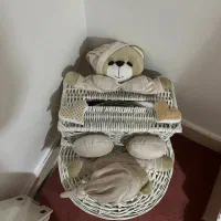 سبد لباس و جا دستمالی کودک طرح نانان