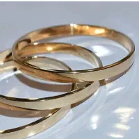 النگو آیینه ای طلا