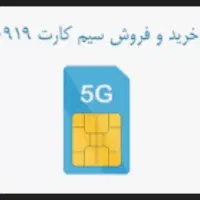 فروش خط ۰۹۱۹