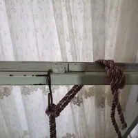 تاب کودک همراه پایه فلزی دست ساز تاشو|اسباببازی|خوی, |دیوار