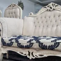 مبل نیمه استیل 7 نفره