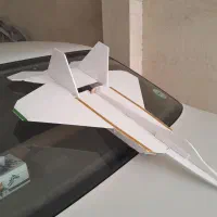 جنگنده ی اف ۲۲ رادیوکنترل .بدنه ی خالص