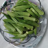 بامیه سبز تازه و درجه یک