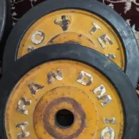 وزنه ها ده کیلویی فولادی و هالتر فولادی