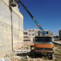 جرثقیل خاور 3تن کفی دار دکل بلند و بالابر ۱۲ متر|خدمات حمل و نقل|شیراز, تندگویان|دیوار