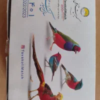 بسته کبریت توکلی طرح پرنده