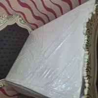 تخت خواب تمام چوب روس طرح رویال|تخت و سرویس خواب|مشهد, راه آهن|دیوار