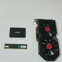 کارت گرافیک rx580 و باندل و رم