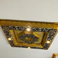 دو عدد کتیبه سقفی هالوژن دار برای لوستر
