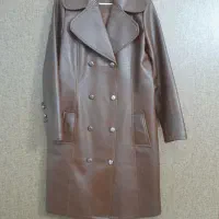 بارانی چرم آستر دار