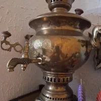 سماورذغالی برنجی قدیمی