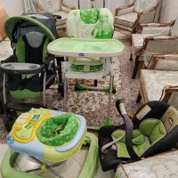 ست کامل کالسکه و کریر و ناهار خوری چیکو Chicco