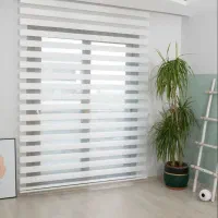 پرده زبرا   اداری  آشپزخانه کافه چاپی لوگو