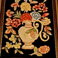 تابلوی بافت تمام ابریشم فوق العاده زیبا و نو