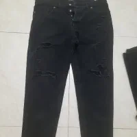 شلوار جین زغالی