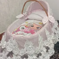گهواره حصیری بچه
