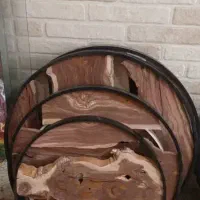 ساعت دیواری روستیک دست ساز