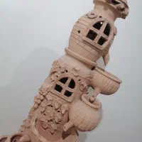 آبنما سفالی|صنایع دستی و سایر لوازم تزئینی|اهواز, زیتون کارگری|دیوار